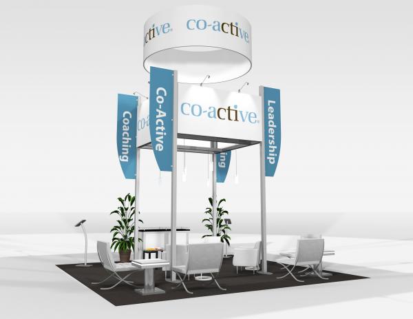 RE-9081 Co-active Trade Show Rental Exhibit -- Image 3