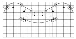 ECO-2003-C Sustainable 10 x 20 Display - Plan View